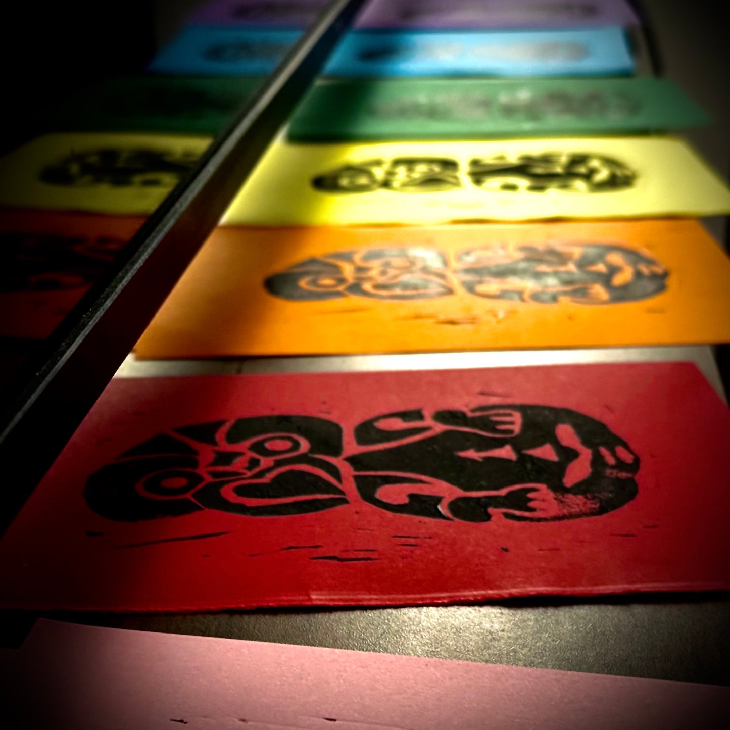 Lino prints